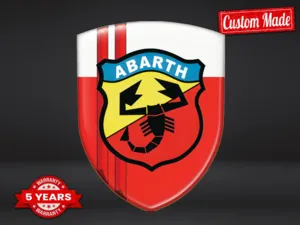 Fiat Abarth Car Vinyls Resilient Max Athletic Elegant Version Pro